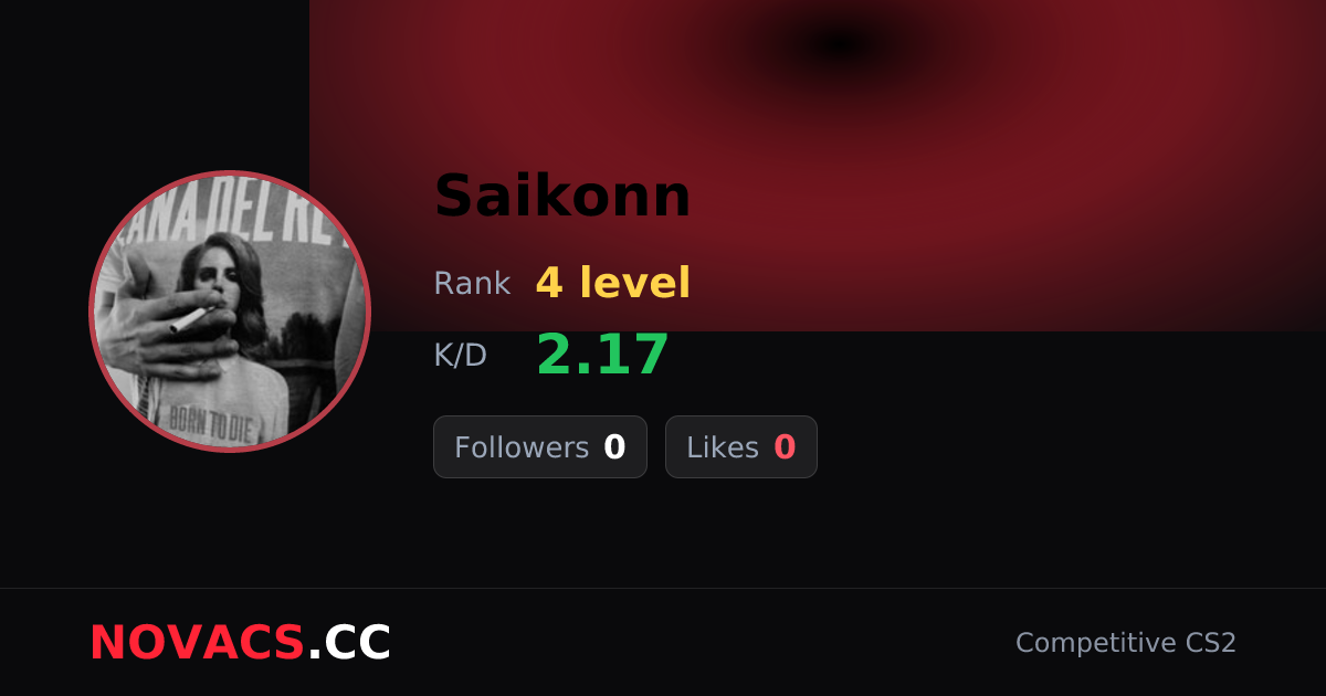Saikonn — CS2 Player Profile | NOVACS Монгол